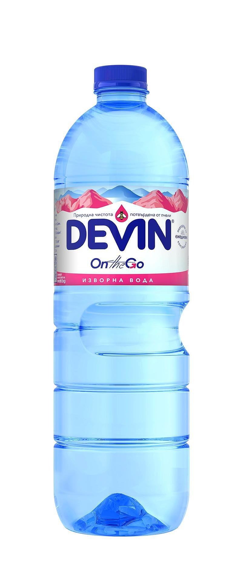 Изворна вода DEVIN 1 л.