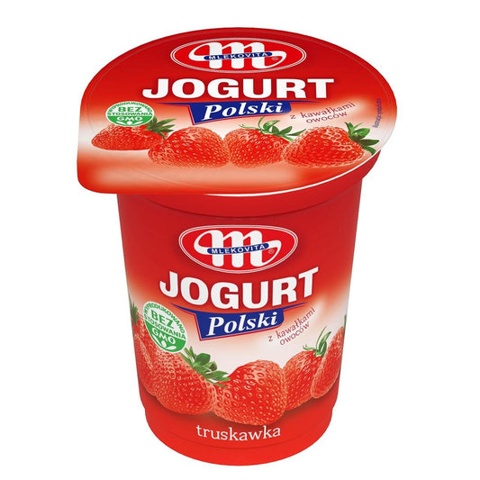 Йогурт MLEKOVITA ягода, 350 гр.