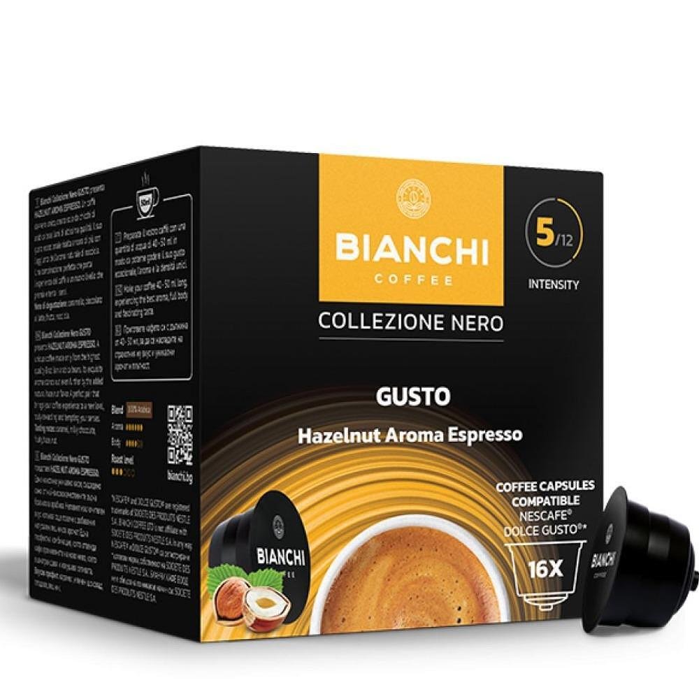 Кафе капсули BIANCHI Лешник 16 бр