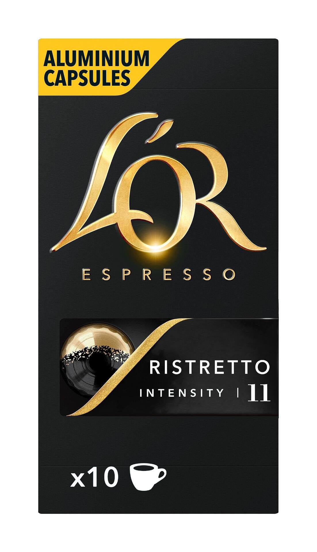 Кафе L OR RISTRETTO капсули 10x10 52гр.