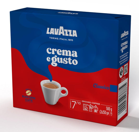 Мляно кафе LAVAZZA Crema e Gusto Classico 2x250 г