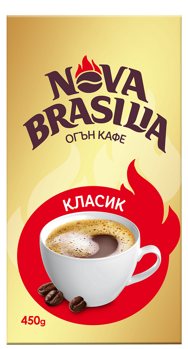 Кафе NOVA BRASILIA класик 450 г