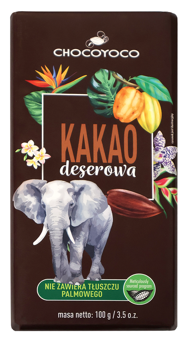 Какаово блокче тъмно 100г