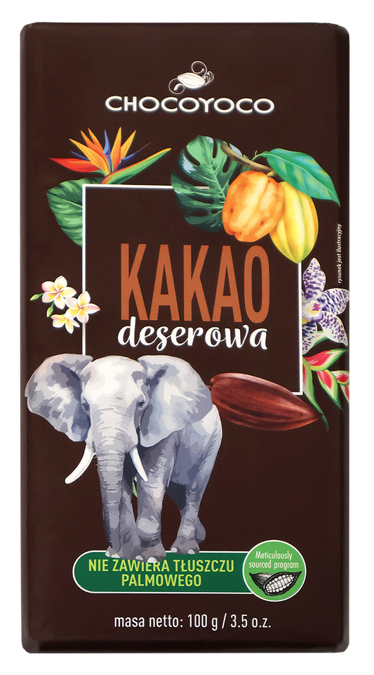 Какаово блокче тъмно 100г