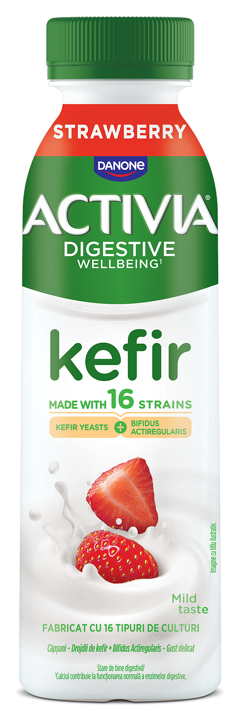 Кефир ACTIVIA ягода 280г