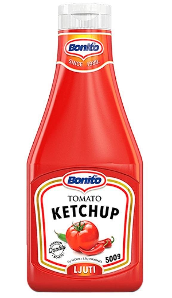 Кетчуп BONITO пикантен 1 кг.