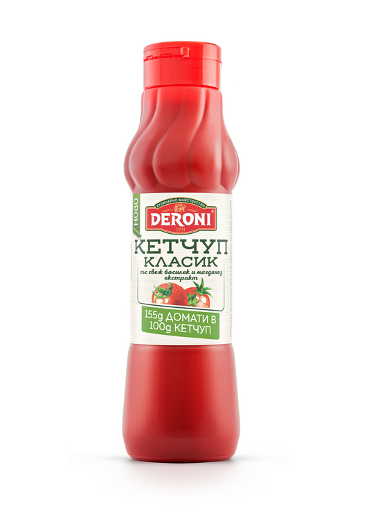 Кетчуп DERONI класик 500гр