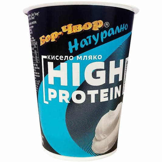 Кисело мляко БОР ЧВОР с протеин 400 г