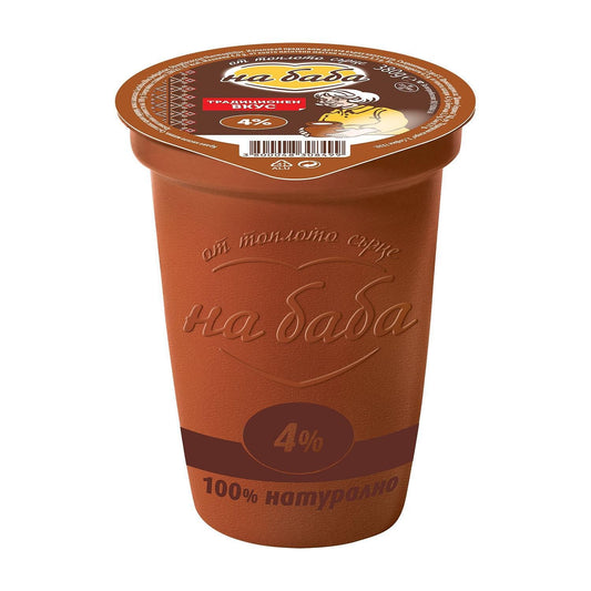 Кисело мляко НА БАБА 4% 380 г