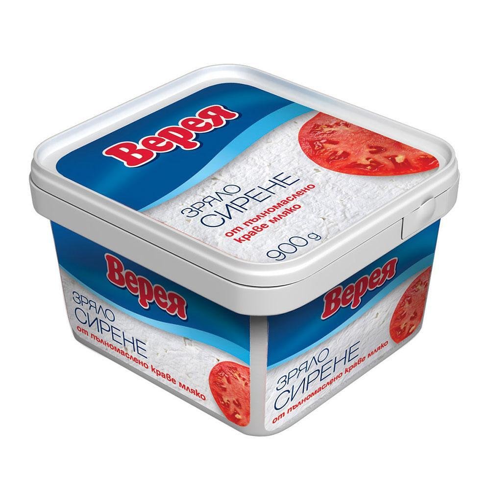 Краве сирене ВЕРЕЯ кутия 900 гр.