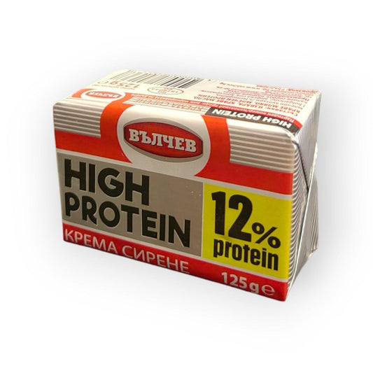 Крема сирене ВЪЛЧЕВ High Protein с 12% протеин 125 г