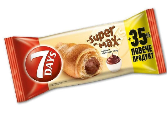 Кроасан 7DAYS Super Max какао 110 г