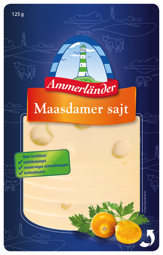 Маасдамер AMMERLANDER слайс 150 г