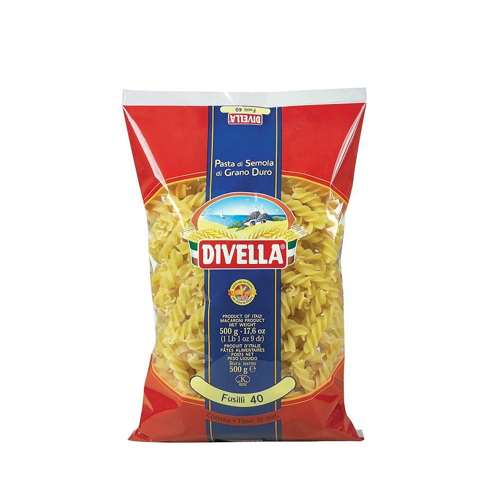 Макарони DIVELLA Fusilli 40 500 гр.