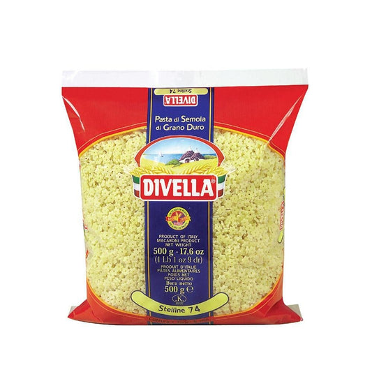 Макарони DIVELLA Steline 74  500 гр.