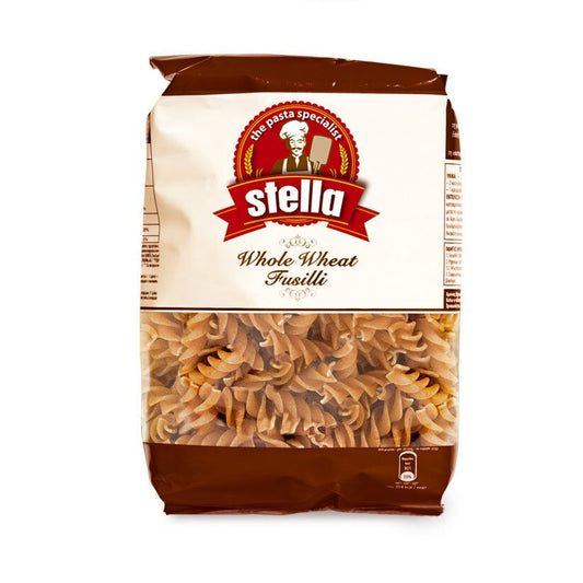 Макарони STELLA пълнозърнести фусили 500 гр