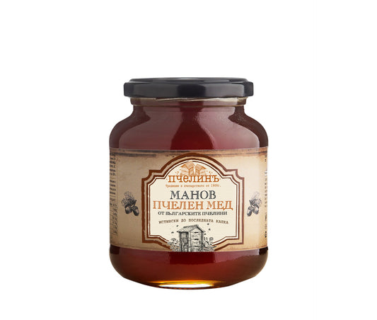 Mед пчелен Манов Пчелинъ 450 гр.