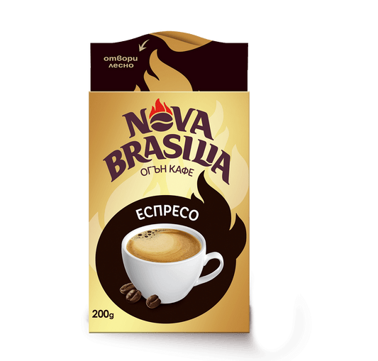 Мляно кафе Nova Brasilia Еспресо 200 г