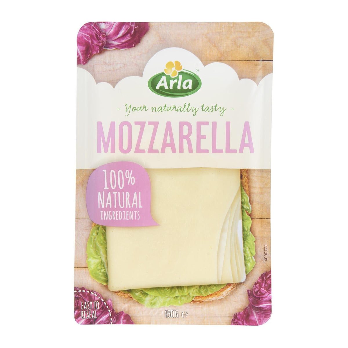 Моцарела ARLA слайс 150г
