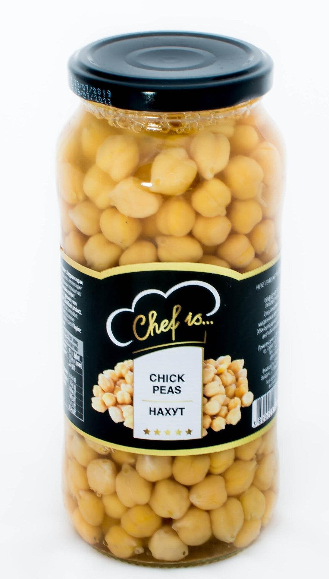 Нахут варен CHEF IS 540 г