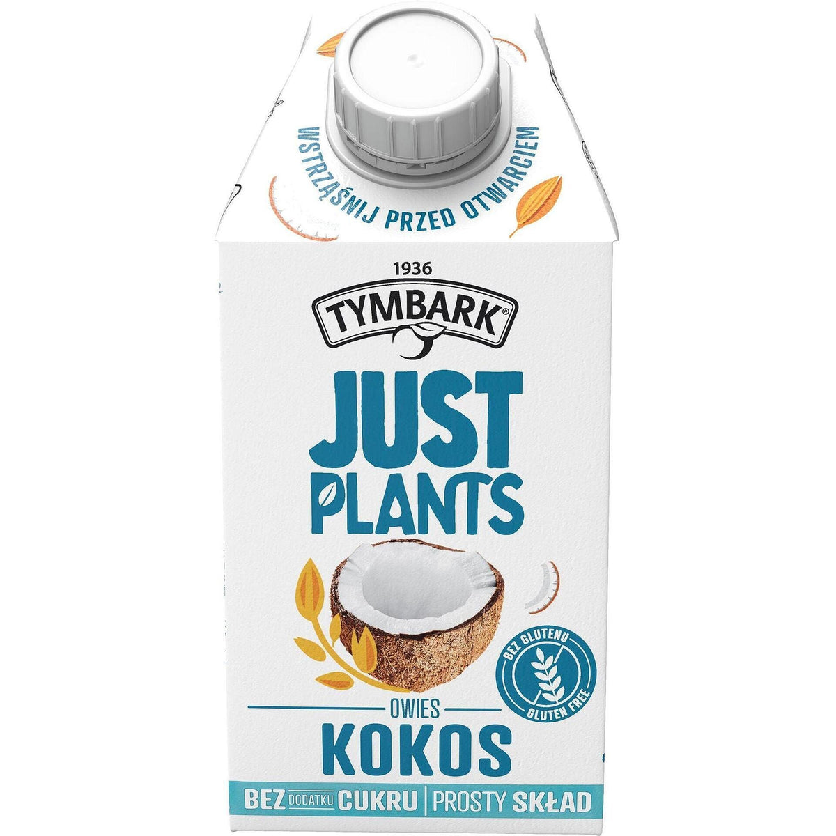 JUST PLANTS неподслaдена напитка без глутен с овес и кокос 500 мл