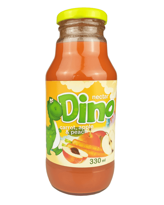 Нектар DINO морк., яб., праск. 330мл