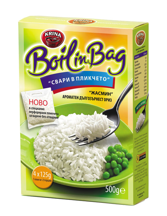 Ориз Boil in Bag КРИНА жасмин 500 г