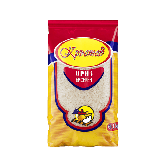 Ориз КРЪСТЕВ бисерен 1 кг