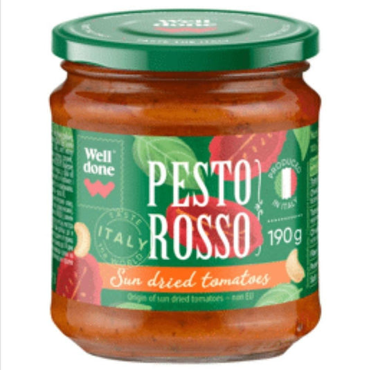 Песто WELL DONE rosso 190 гр.