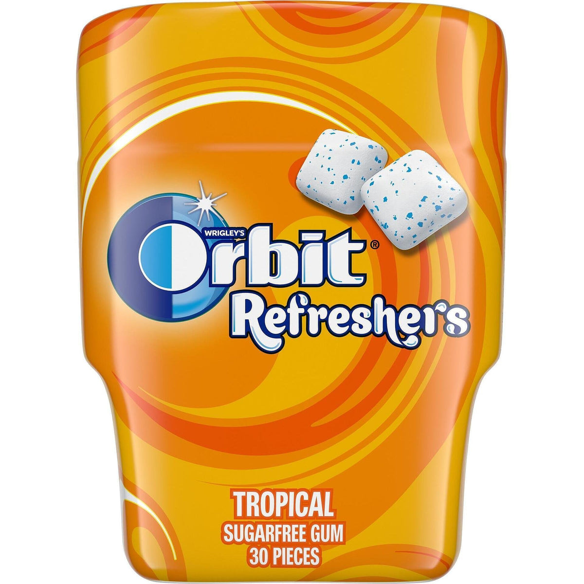 Дъвки ORBIT Tropical без захар 67 г 30 бр.