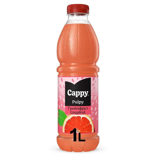 Плодова напитка Cappy Pulpy Грейпфрут 1л