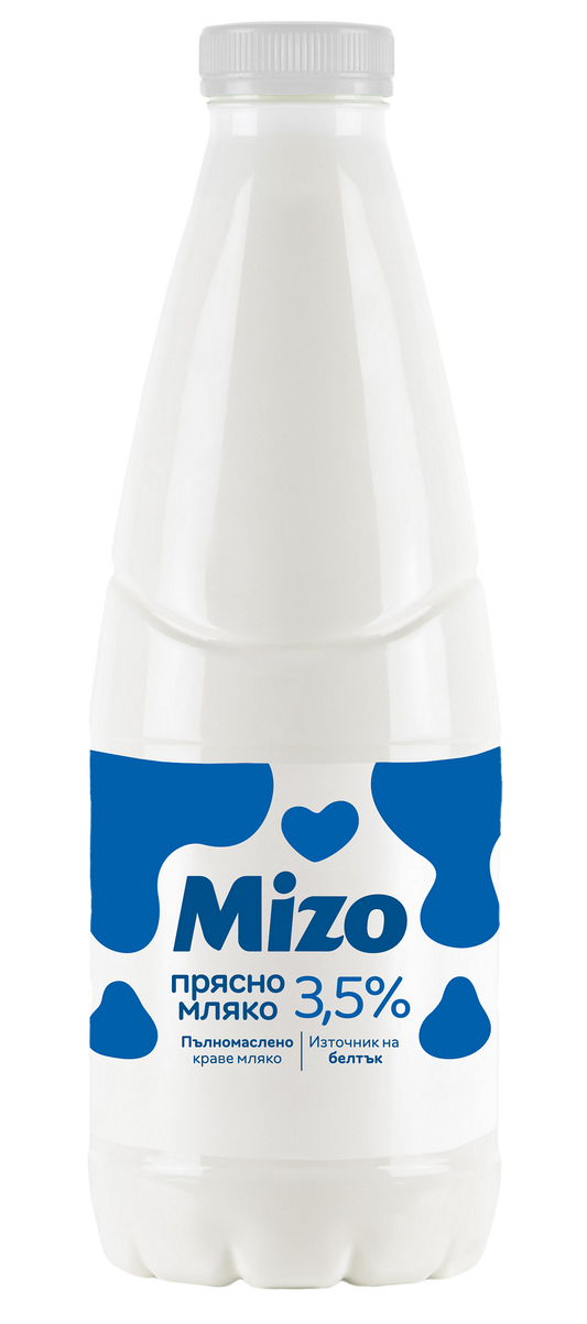 Прясно краве мляко MIZO 3.5% 1 л
