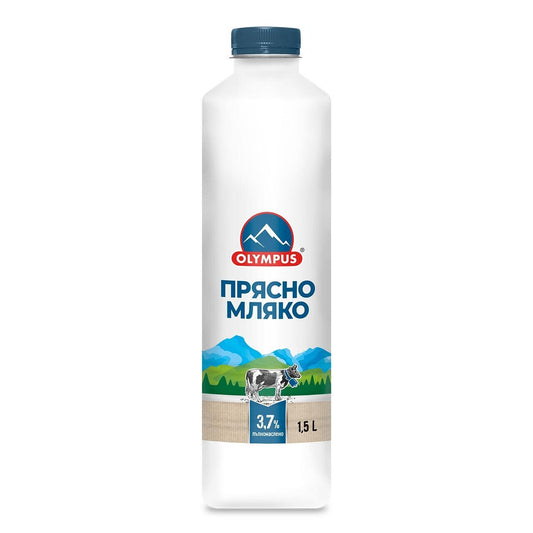 Прясно мляко Olympus 3.7% 1.5 л.