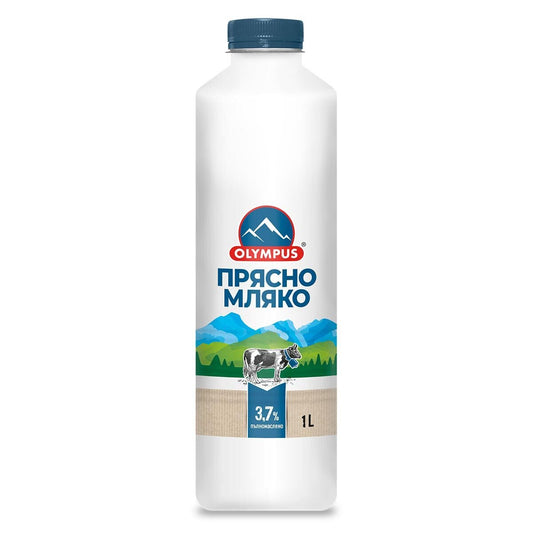 Прясно мляко OLYMPUS 3.7% 1 л