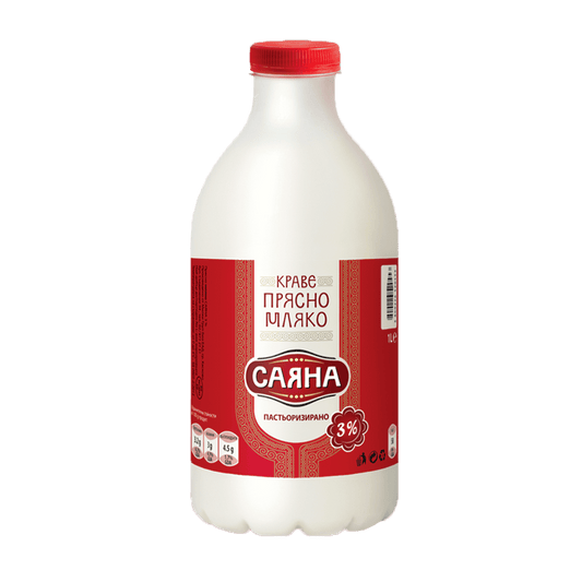 Прясно мляко САЯНА 3% 1 л