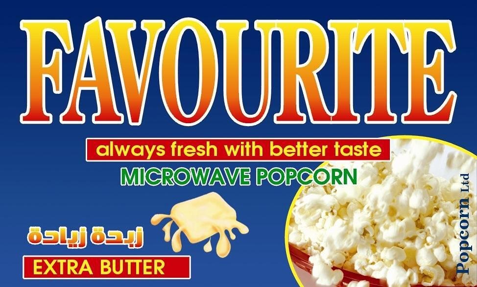 Пуканки за микровълнова FAVORITE extra butter 90 гр.