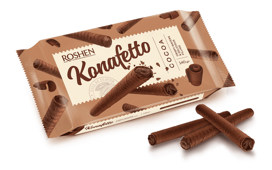 Пурички ROSHEN Konafetto Cocoa 140 г