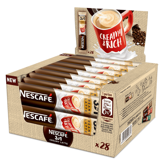 Разтвoримо Кафе NESCAFE 3в1 Creamy Latte 15 гр.