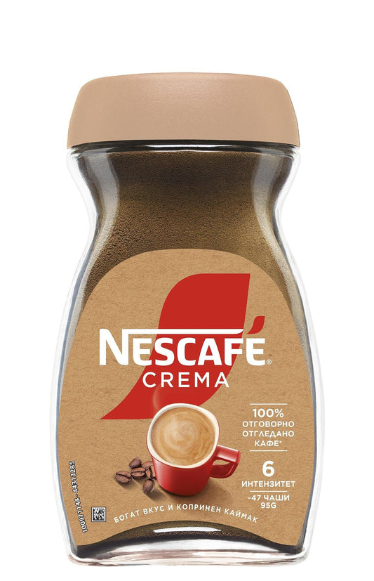 Разтворимо кафе NESCAFE crema 95 г