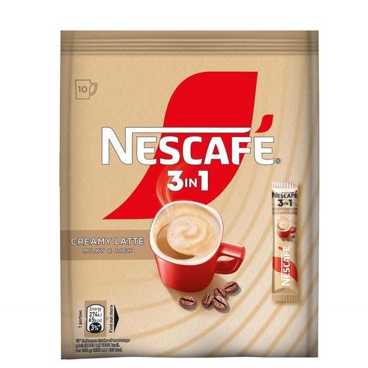 Разтворимо кафе NESCAFE 3в1 Creamy Latte 10 бр.