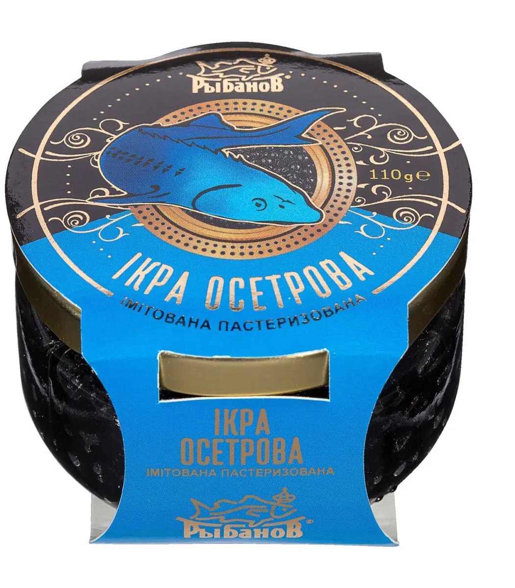 Рибен продукт, пастьоризиран, от есетрови риби 110 гр.