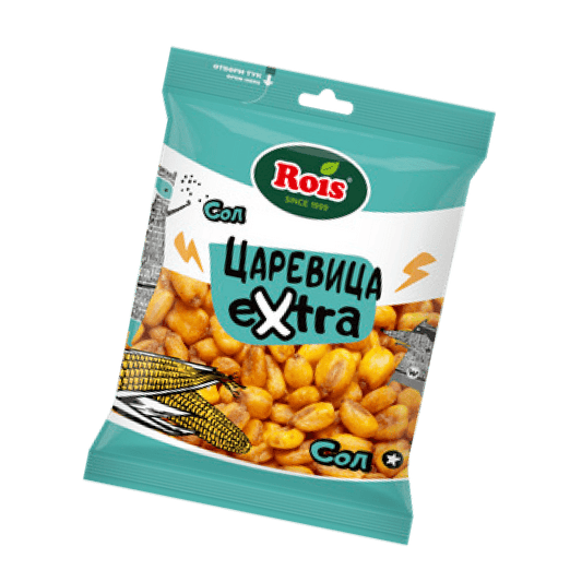 ROIS Печена царевица Extra със сол 90 гр.