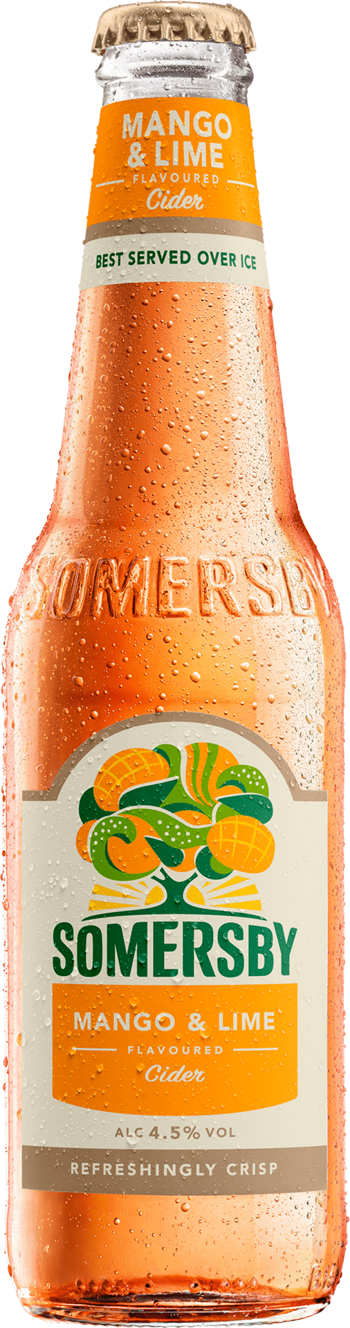 Сайдер SOMERSBY манго, лайм 330мл