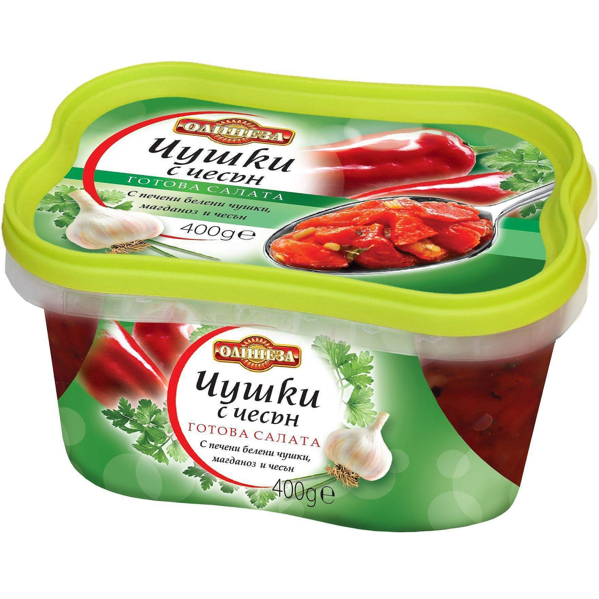Салата чушки с чесън ОЛИНЕЗА 400 г