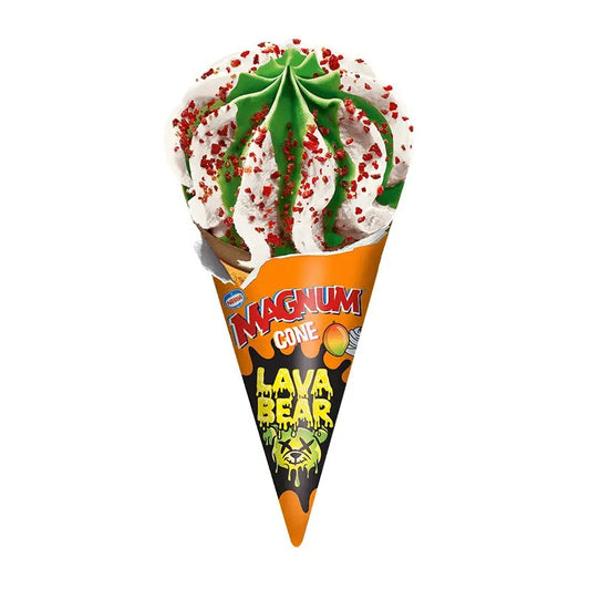 Слад. LAVA BEAR сметана/манго конус 70г