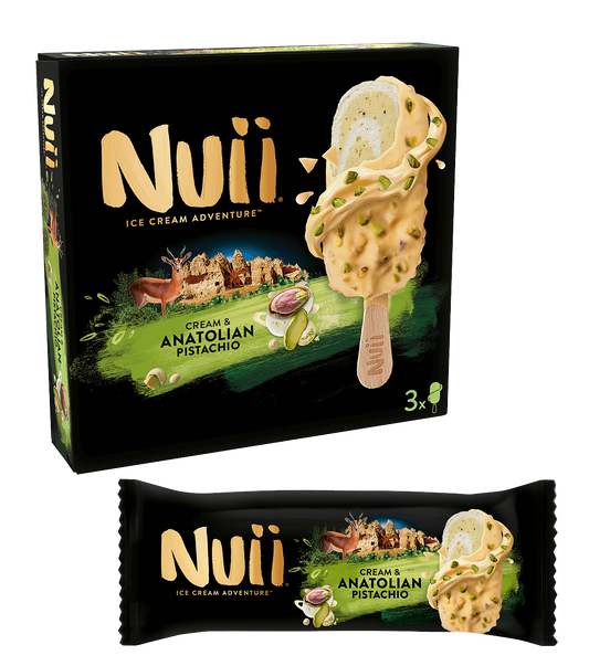 Сладолед NUII Cream & Anatolian Pistachio 213 г 3 бр.