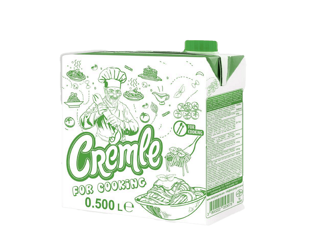 Сметана за готвене CREMLE 20% 500 мл