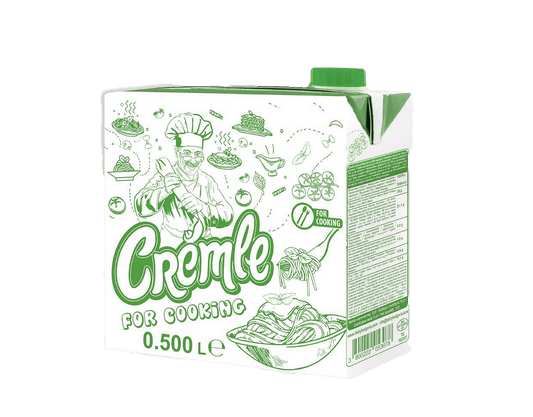 Сметана за готвене CREMLE 20% 500 мл