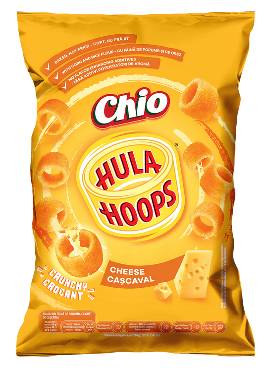 Снакс Hulla Hoops мед/барбекю 70гр