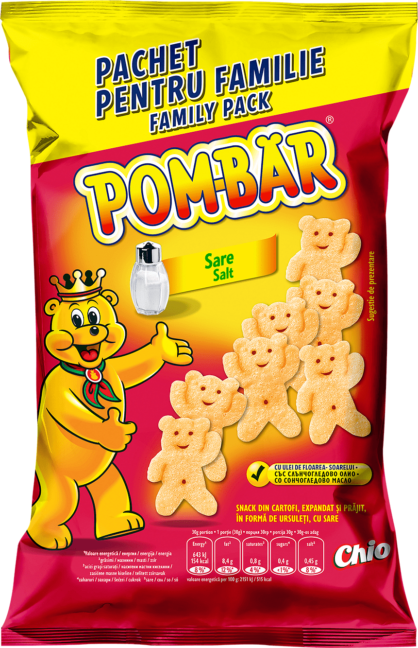 Снакс POM-BAR със сол 80 гр.